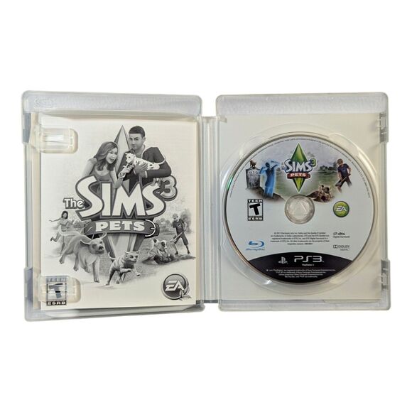 The Sims 3: Pets (Sony PlayStation 3 PS3, 2011) Complete w/ Manual - Picture 3 of 3